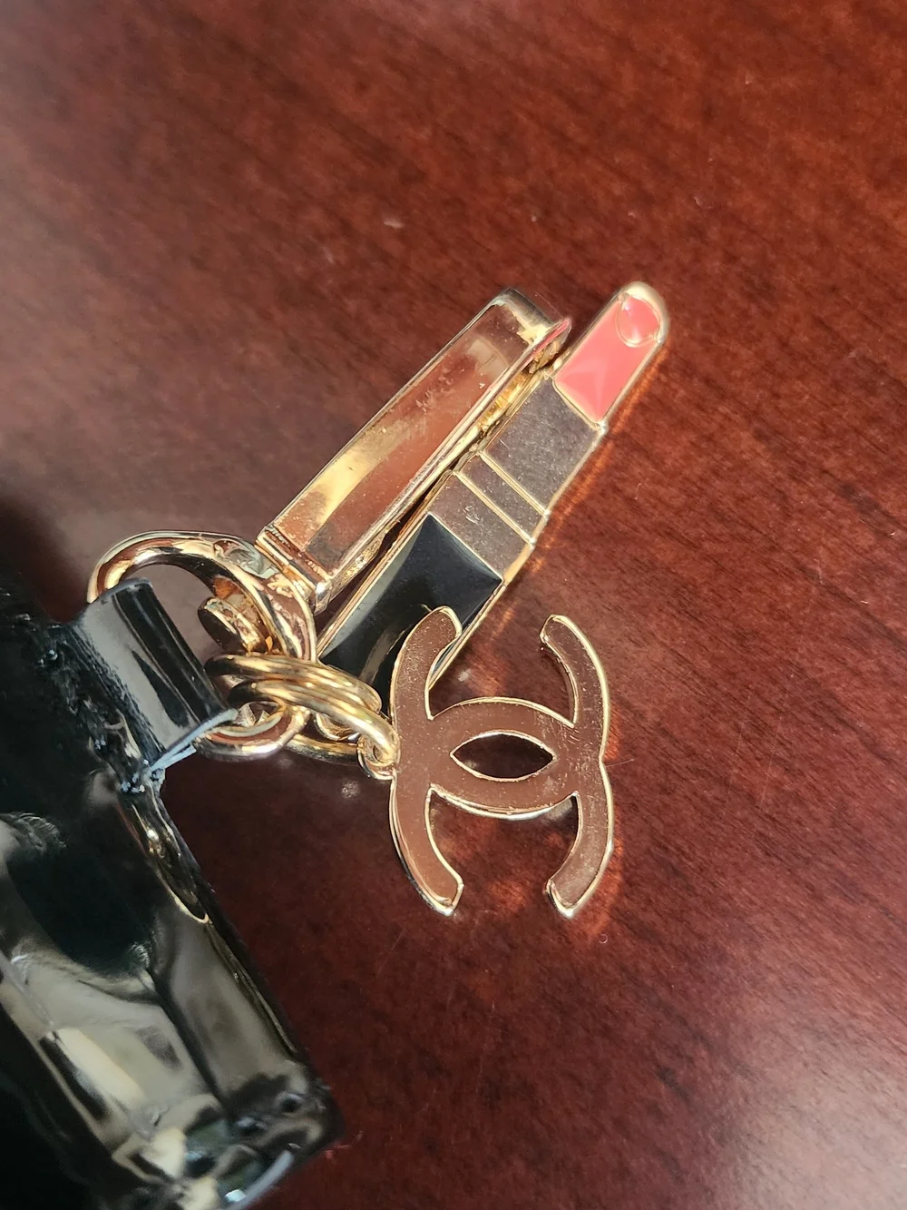 Chanel Rouge Coco Black Patent